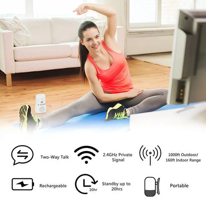 Small Portable 2.4Ghz Wireless Baby Monitor