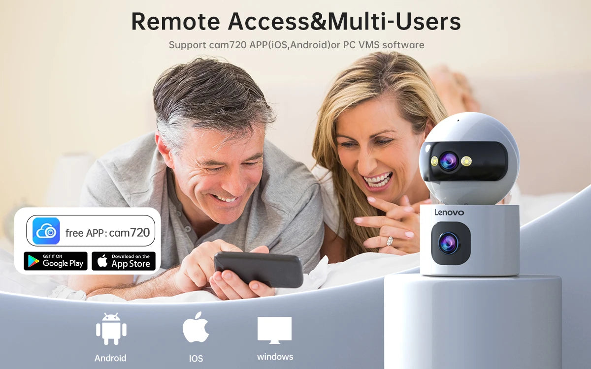 Smart WiFi Lenovo Dual Camera