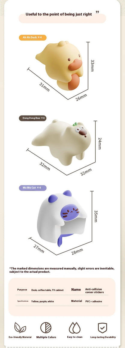 Baby table soft corner anti-collision sticker