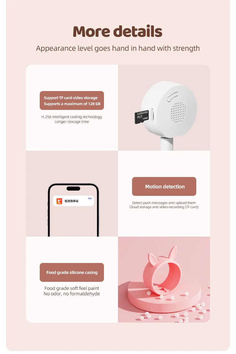 Danmini Smart Baby Monitor Camera