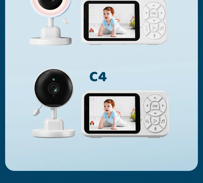 DANMINI WireLess Night light baby monitor