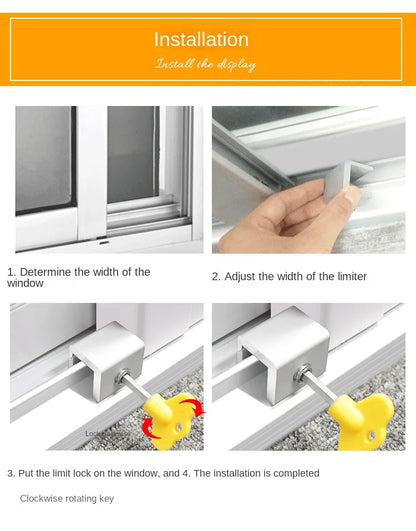 Sliding Sash Stopper Cabinet Doors Security