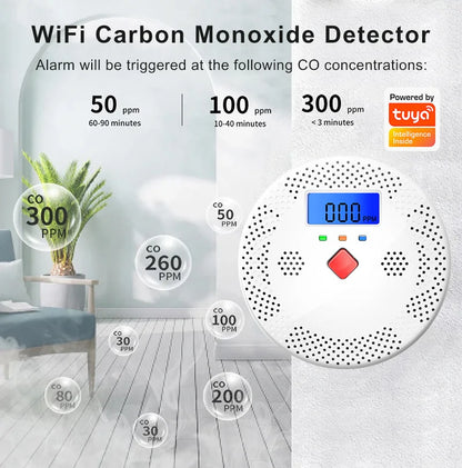 Home Indoor CO Poisoning Siren