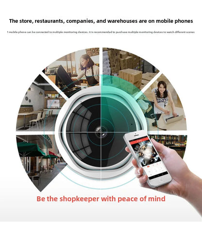Panoramic WIFI IP Surveillance Camera