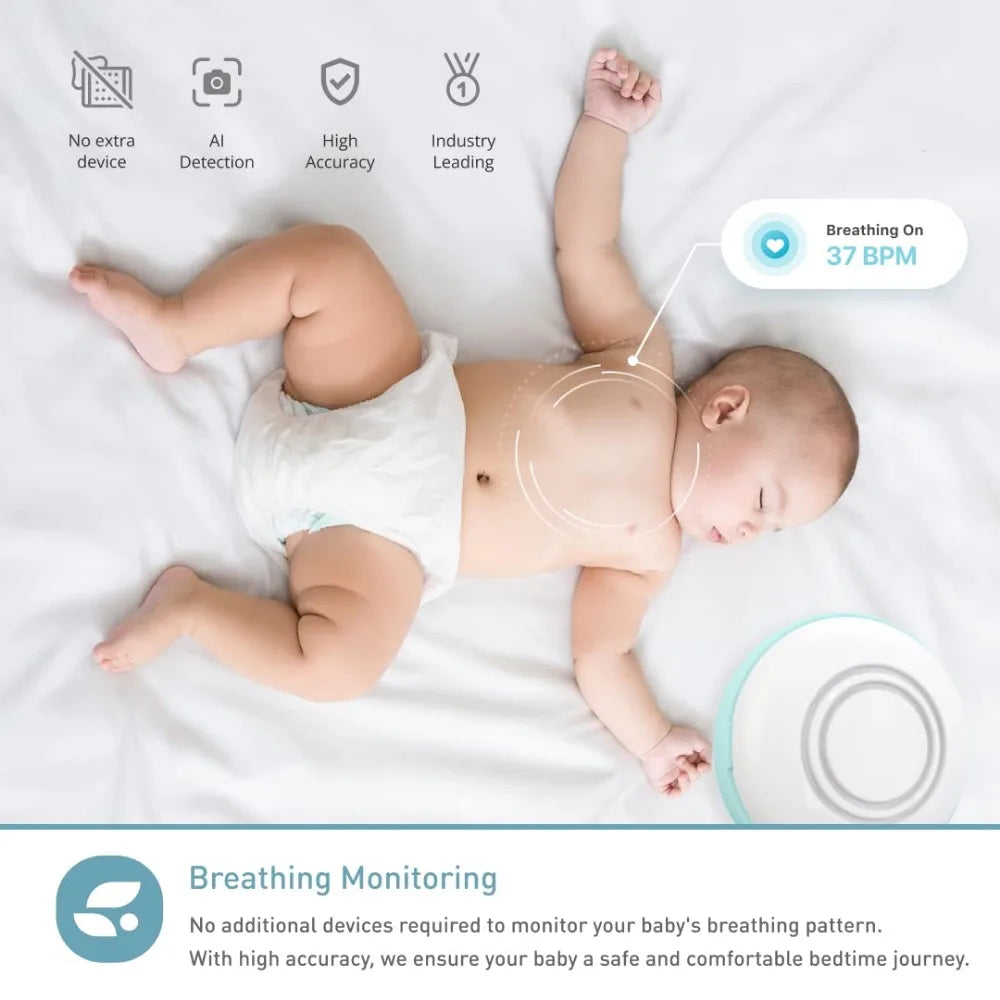 Caméra de surveillance bébé Wi-Fi intelligente