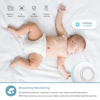 Caméra de surveillance bébé Wi-Fi intelligente