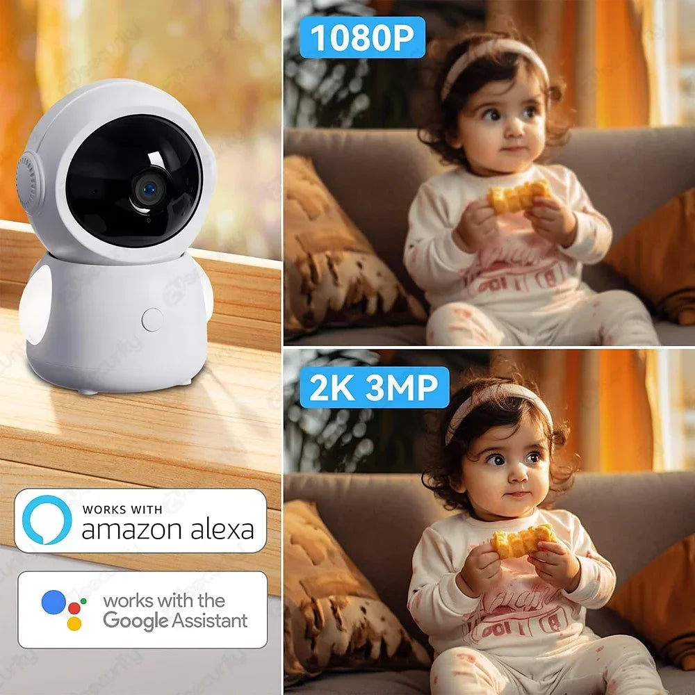 WireLess Auto Tracking WiFi Baby Monitor