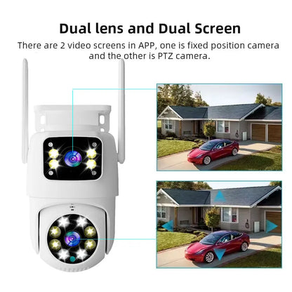 10MP Dual Lens Tuya Wi-Fi Wireless Camera