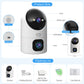 JOOAN 4K PTZ IP Camera 5G Wifi Surveillance Camera Dual Lens Dual Screen Home Auto Tracking CCTV Camera Security Baby Monitor