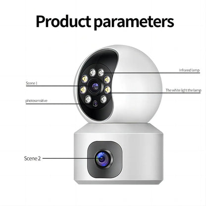 Tuya Dual Lens WiFi Baby Camera