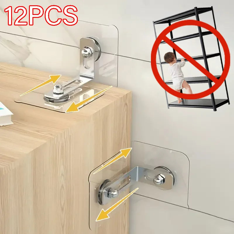 Furniture Anchors Strong Self-adhesive Cabinet
