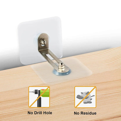 Non drilling Cabinet Anti tipping Fixing Device