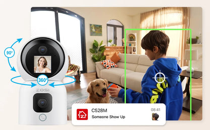 Smart Auto Tracking Home Security Camera