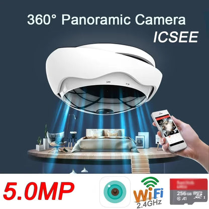 Panoramic WIFI IP Surveillance Camera