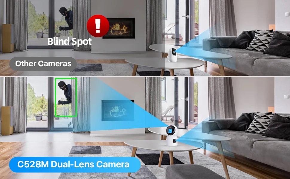 Smart Auto Tracking Home Security Camera