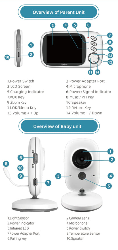 Wireless Video Baby Monitor OWY