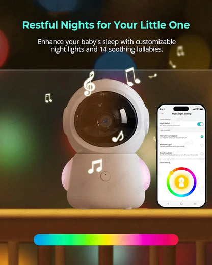 WireLess Auto Tracking WiFi Baby Monitor