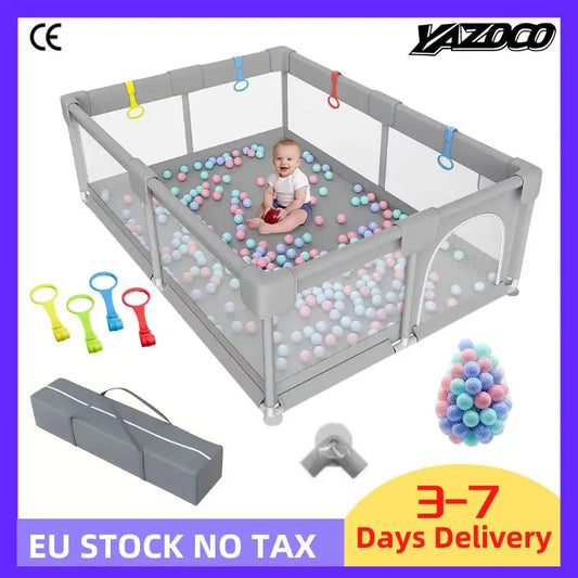 Baby Playpen Children Furniture New Arrival For Children Large Dry Pool Baby Playground For 0-6 Years Old Ball Pit Safety Fence