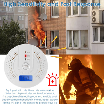 Independent CO Alarm Sensor