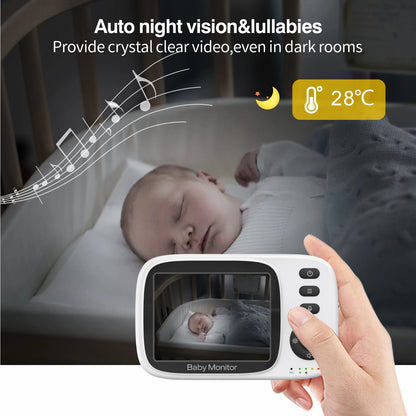 Baby Monitor Wireless Rechargeable Video