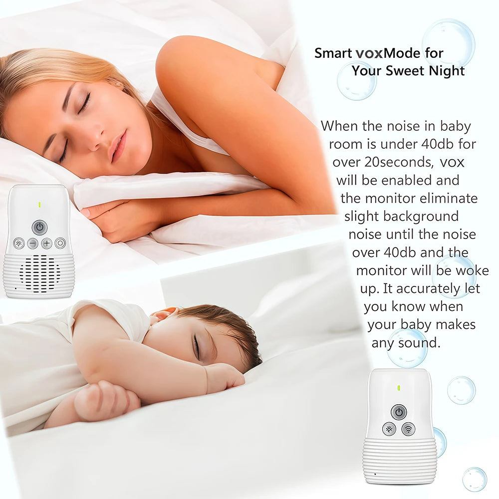 Small Portable 2.4Ghz Wireless Baby Monitor