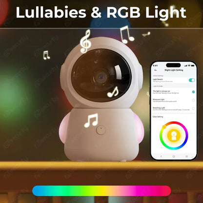 WireLess Auto Tracking WiFi Baby Monitor