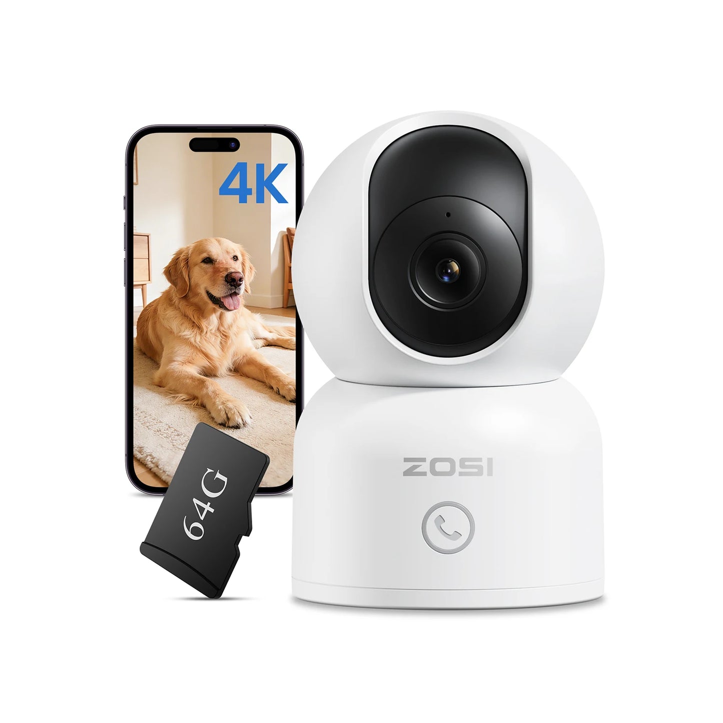 Smart Auto Tracking Home Security Camera