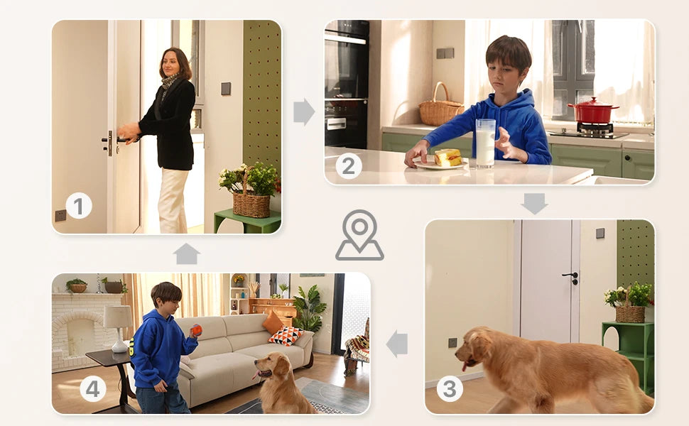 Smart Auto Tracking Home Security Camera