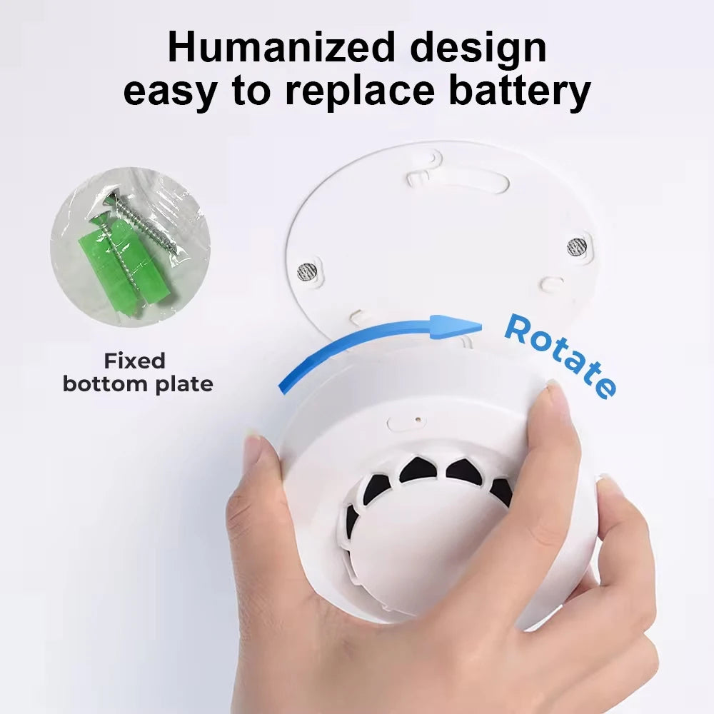 Smoke Fire Alarm Home Security System