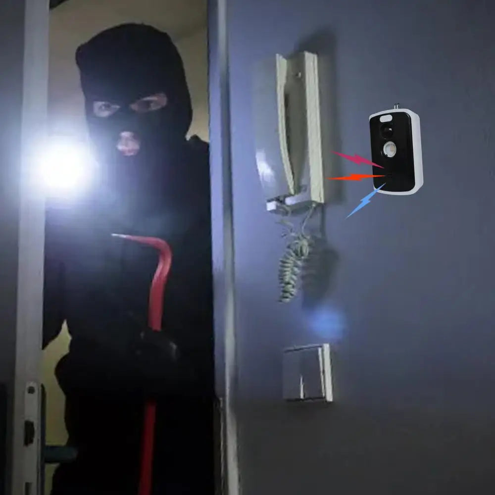 Wireless PIR Infrared Thermal Alarm Remote Control