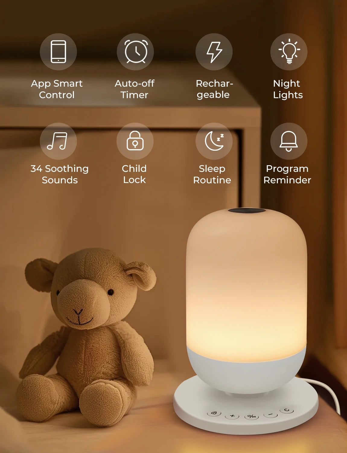 Tuya WireLess Smart White Noise Machine