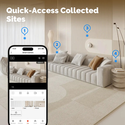 MOES Indoor WiFi Smart Security Camera