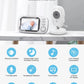 Cdycam New 3.5 inch Wireless Video Baby Monitor Night Vision Temperature Monitoring 2 Way Audio Talk Baby Nanny Security Camera