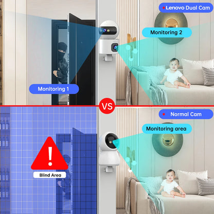 Smart WiFi Lenovo Dual Camera
