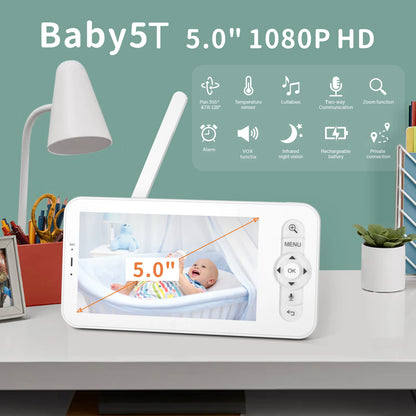 WireLess Babystar 5-inch LCD baby monitor