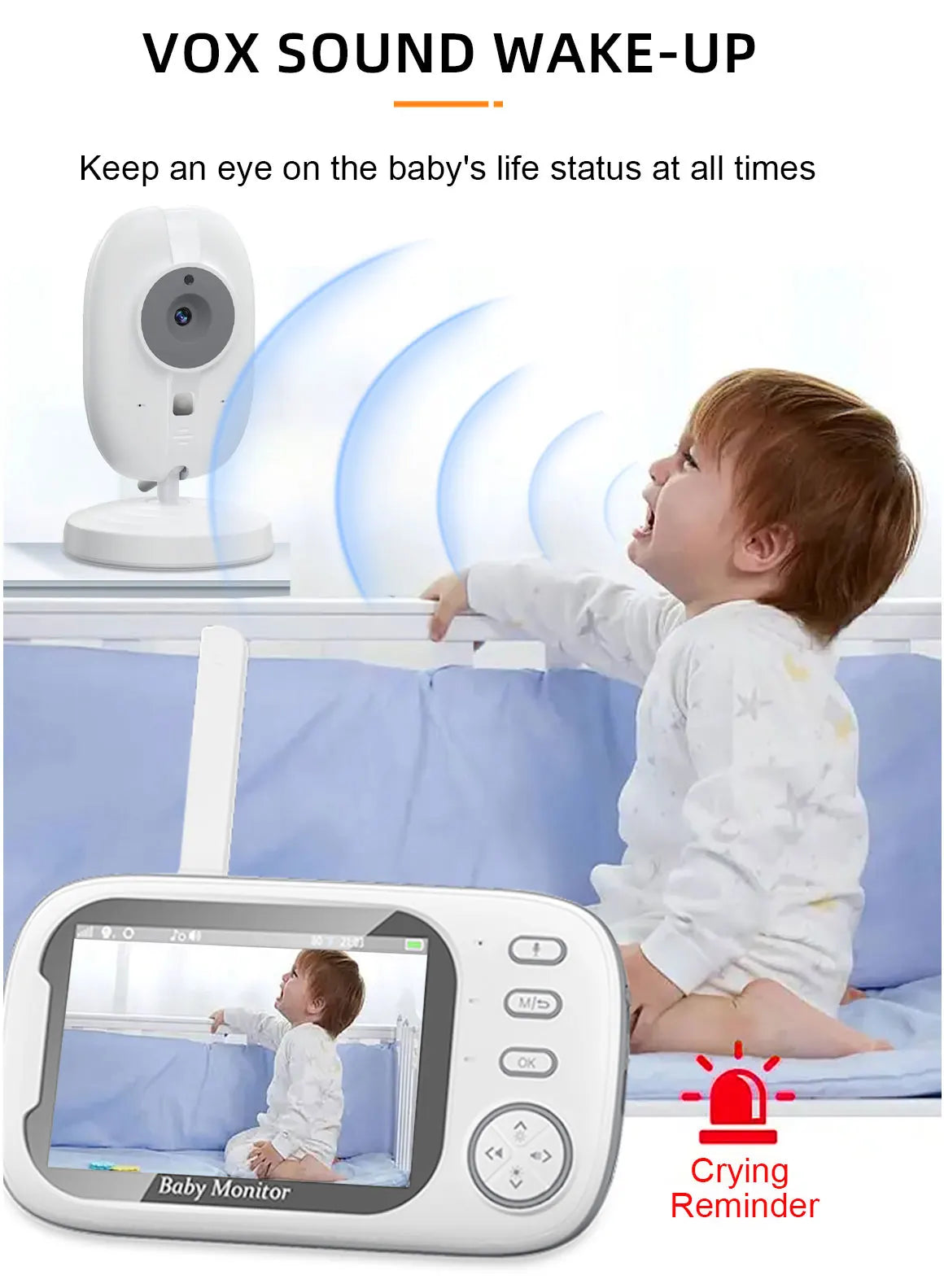 Cdycam Wireless LCD Display Monitor Video