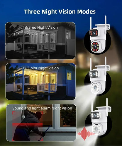 10MP Dual Lens Tuya Wi-Fi Wireless Camera