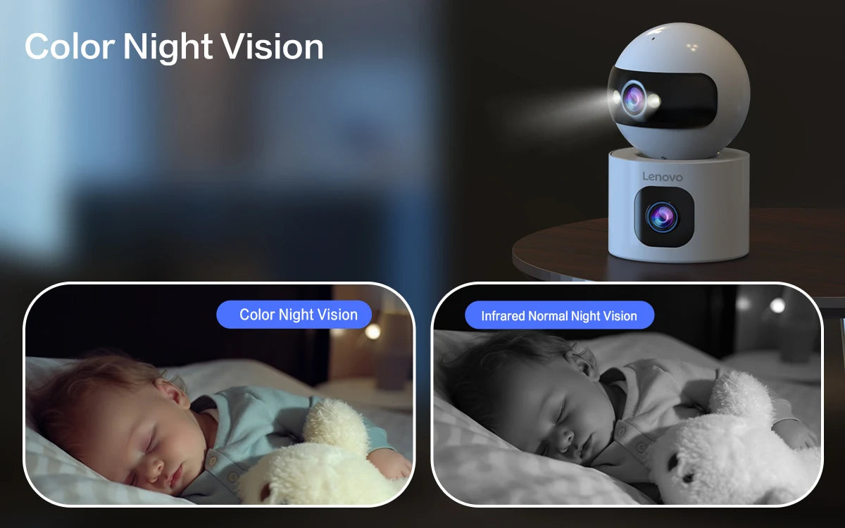 Smart WiFi Lenovo Dual Camera