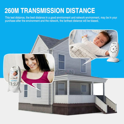 Wireless LCD Babysitter Video Baby Monitor