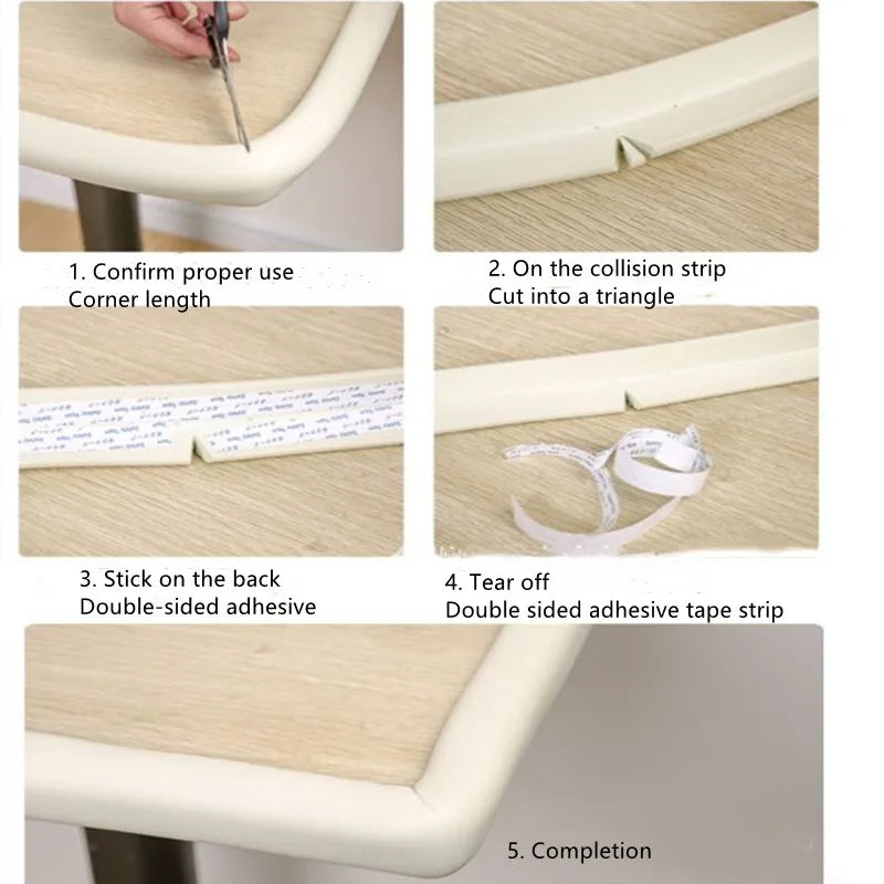 Super thick baby safety protection edge