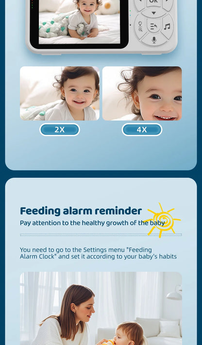 DANMINI WireLess Night light baby monitor