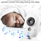 TakTark 3.2 Inch Wireless Video Baby Monitor Auto Night Vision Two-Way Intercom Temperature Monitoring Surveillance Camera Nanny