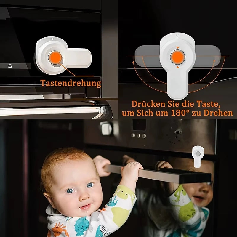 Verrou sécurité four et frigo bébé