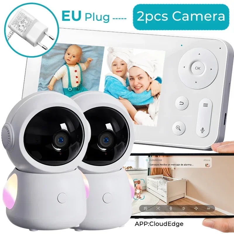 WireLess Auto Tracking WiFi Baby Monitor
