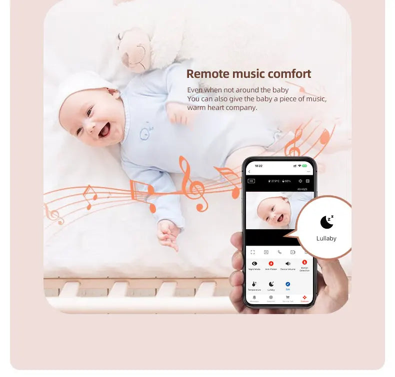 HD Baby Monitor Tuya APP Remote Control
