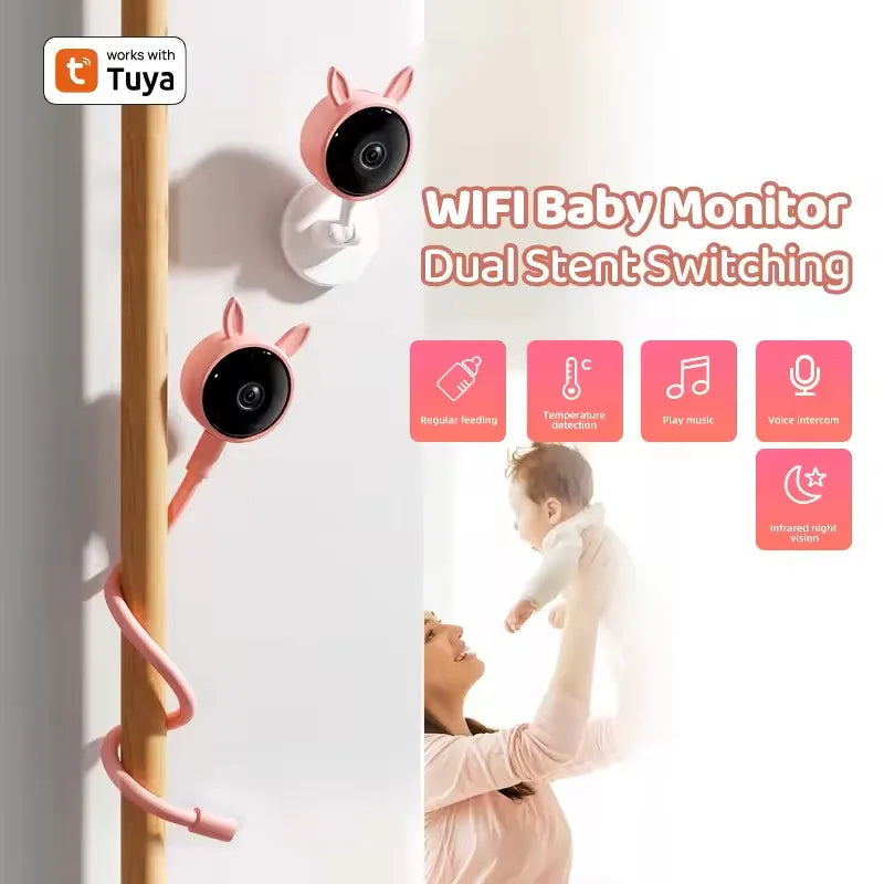 WireLess Baby Monitor Tuya APP Remote Control