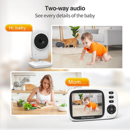 Baby Monitor Wireless Rechargeable Video