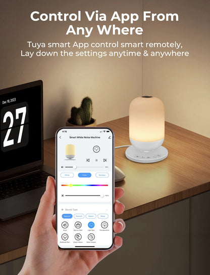 Tuya WireLess Smart White Noise Machine