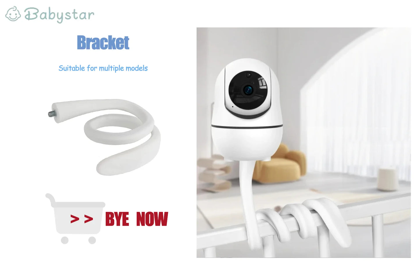 WireLess Rechargeable Babystar Video Monitor
