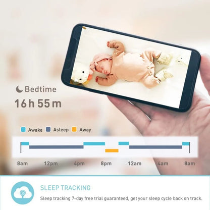 Caméra de surveillance bébé Wi-Fi intelligente